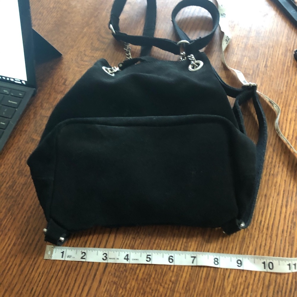 Urban outfitters black suede backpack - Picture 8 of 8